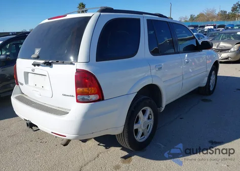 2002 Oldsmobile Bravada из США, поврежденный, VIN 1GHDT13S122128860